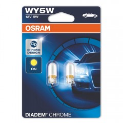 Лампа WY5W 12V 5W W2.1x9.5d OSRAM 2827DC-BLI2 ОРИГІНАЛ
