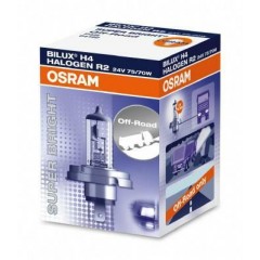 Лампа H4 24V 75/70W P45T СУПЕР ЯСКРАВА OSRAM 64199SB-FS