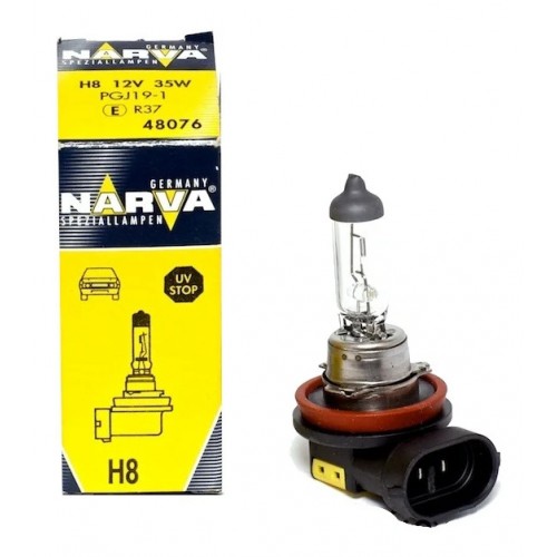 480763000 NARVA Лампа H8 12V 35W PGJ19-1 H7 12V NARVA 48076