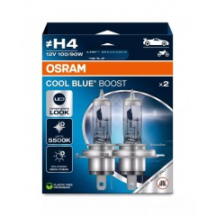Лампа H4 12V 100/90W P43t COOL BLUE BOOST OSRAM 62193CBB-2HB