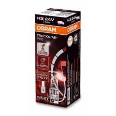 Лампа OSRAM H3 70W 24V PK22S TRUCKSTAR PRO 64156TSP-FS