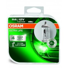 64193ULT-HCB-DUO OSRAM Лампа H4 12V 60/55W P43T ULTRA LIFE