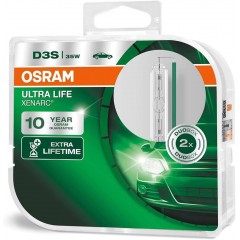 Лампа D3S 35W PK32D-5 OSRAM ULTRA LIFE 66340ULT-HCB-DUO