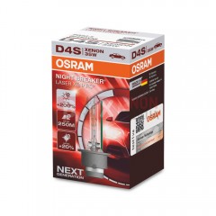 Лампа OSRAM D4S 35W P32D-5 XENARC NIGHT BREAKER LASER +200% 66440XNL-FS