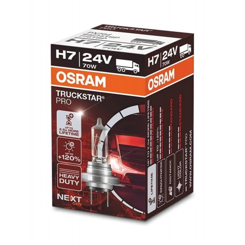 64215TSP-FS OSRAM Лампа H7 24V 70W PX26d TRUCKSTAR PRO 1 64215TSP