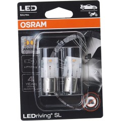 Лампа PY21W 12V 1,3W BAU15S OSRAM 7507DYP-BLI2