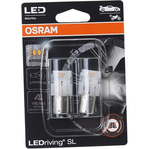 7507DYP-BLI2 OSRAM Лампа PY21W 12V 1,3W BAU15S 7507DYP-02B