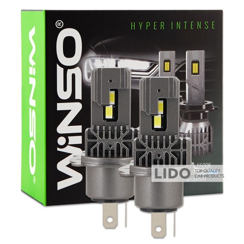 793400 LED H4 12/24V потужність 30Вт, світловий потік 3000Лм., температура 6500K, CSP3570 793400