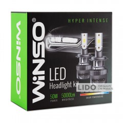 794110 LED H8/H11/H16 12/24V потужність 50Вт, світловий потік 5000Лм., температура 6500K, CSP3570