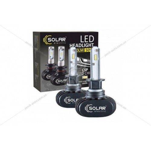 8204 SOLAR Лампа LED H4 LED 12/24V 40W 5000Lm 6000K, CSP1860 2шт.  8204