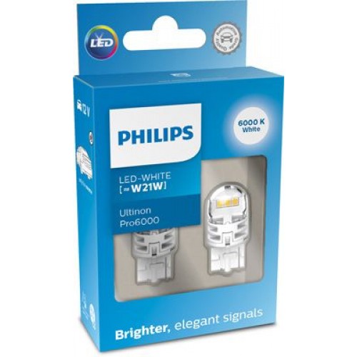 11065CU60X2 (PHILIPS) W21W LED white Ultinon Pro6000 11065CU60X2