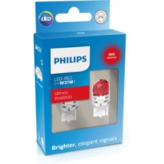 11065RU60X2 (PHILIPS) W21W LED red Ultinon Pro6000