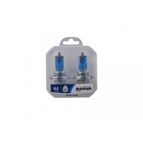 980152100 NARVA Лампа SET H4/W5W RALLYE 12V 98015
