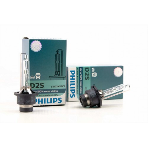 Автолампа Ксенон Philips D2S 85122 XV2 X-TremeVision (+150%) 85V 35W P32d-2 C1 85122XV2C1