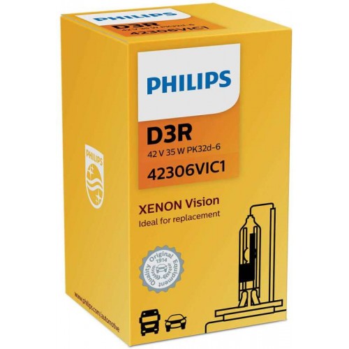 Автолампа Ксенон Philips D3R 42306 VI 42V 35W PK32d-6 C1 42306VIC1