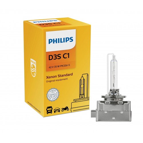 Автолампа Ксенон Philips D3S 42403 VI 42V 35W PK32d-5 C1 42403VIC1