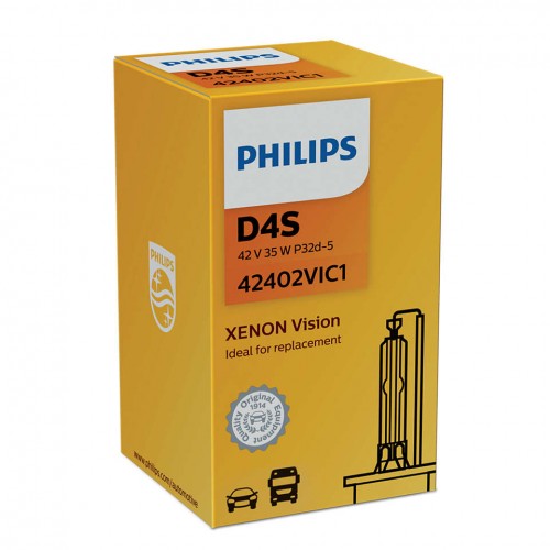 Автолампа Ксенон Philips D4S 42402 VI 42V 35W P32d-5 C1 42402VIC1