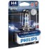 Автолампа Philips H4 12342RGTВ1 RacingVision GT200 +200% 12V 60/55W (P43t-38) В1 (блістер) 12342RGTВ1