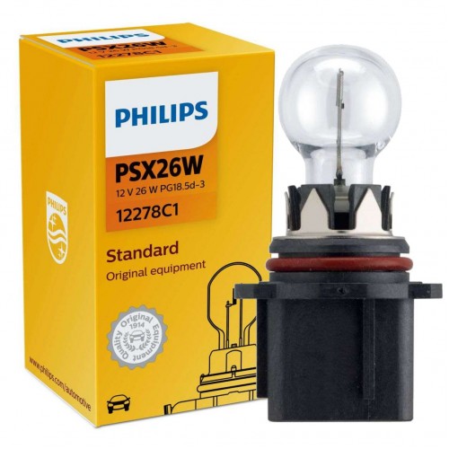 12278C1 (PHILIPS) PSX26W 12V 26W PG18.5d-3 12278C1