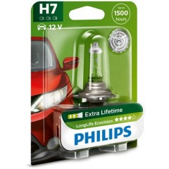 12972LLECOB1 (PHILIPS) H7 LongLife Ecovision 12V 55W PX26d Blst. 1 pc.