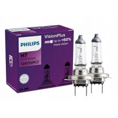 12972VPC2 (PHILIPS) H7 12V PX26d 55W VisionPlus