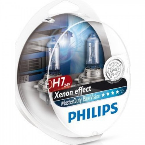 13972MDBVS2 (PHILIPS) H7 MasterDuty BlueVision 24V 70W PX26d Set 2 pc. 13972MDBVS2