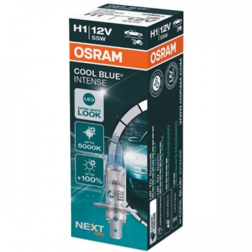 64150CBN-FS OSRAM Лампа H1 12V 55W P14.5S COOL BLUE NEXT GENERATION +100% (заміна для 64150CBI) 64150CBN