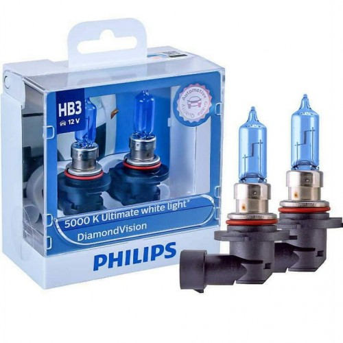 9005DVS2 (PHILIPS) HB3 Diamond Vision 12V 65W P20d 9005DVS2