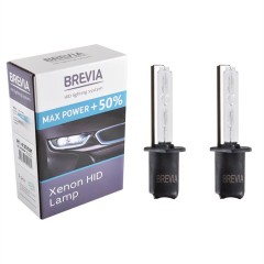 Автолампа BREVIA H1+50%, 4300K, 85V, 35W P14.5s KET (2шт.) XENON 12143MP