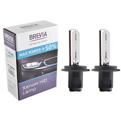 Автолампа BREVIA H7 +50%, 4300K, 85V, 35W PX26d KET (2 шт.) 12743MP XENON