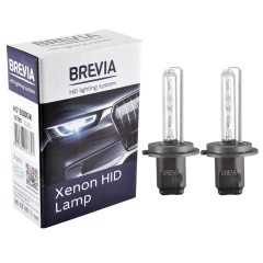 Автолампа BREVIA H7 6000K 85V 35W PX26d KET (2 шт.) КСЕНОН 12760