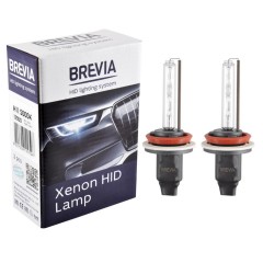 Автолампа BREVIA H11 5000K 85V 35W PGJ19-2 KET (2 шт.) КСЕНОН 12950