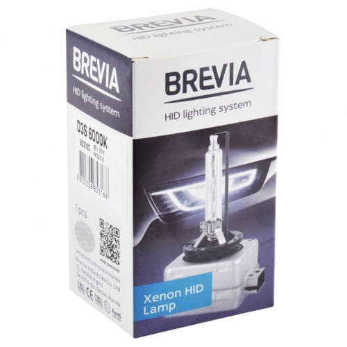 85316c BREVIA Автолампа D3S,6000K,42V,35W PK32d-3, (1шт.) XENON 85316c