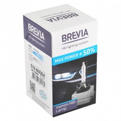 85116MP BREVIA Автолампа D1S +50%,6000K,85V,35W PK32d-2, (1шт.) XENON