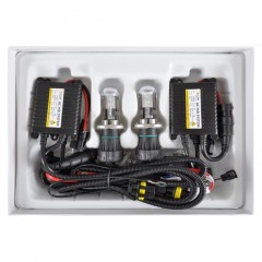 Комплект фар SOLAR H4 6000K 35W P43t-38 KET (2 шт.) 4460