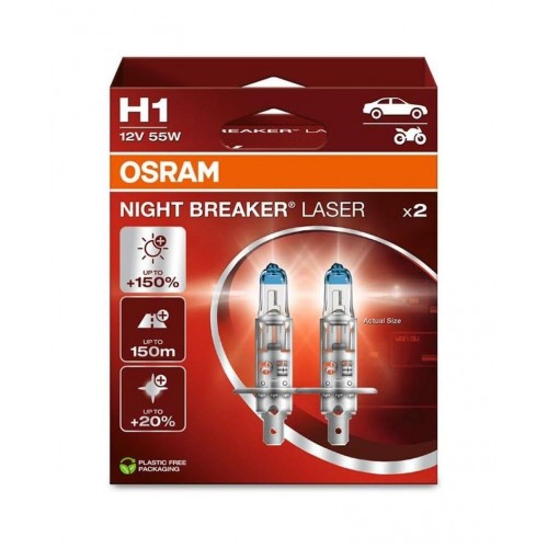 66440XN2-2HB OSRAM Лампа D4S 35W P32D-5 XENARC NIGHT BREAKER LASER NEXT GEN +220% (заміна 66440X2,2 66440XN2-2HB