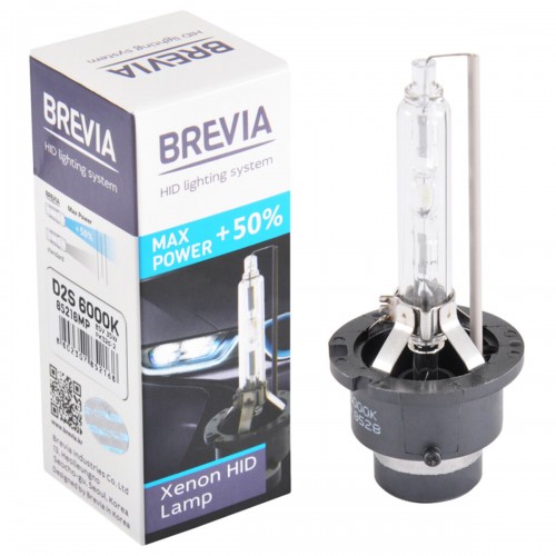 85216MP BREVIA Автолампа D2S +50%,6000K,85V,35W PK32d-2, (1шт.) XENON 85216MP
