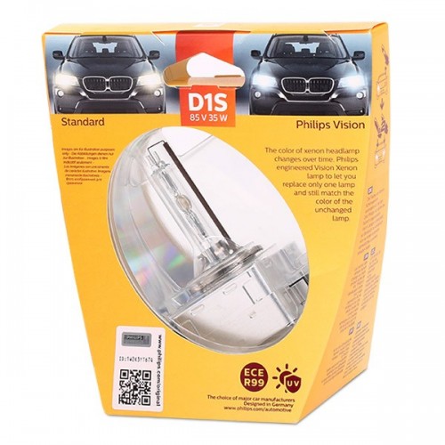 85415VIS1 (PHILIPS) D1S Vision 85V 35W PK32d-2 85415VIS1