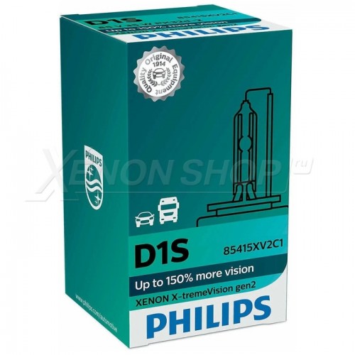 85415XV2C1 (PHILIPS) D1S X-tremeVision gen2 +150% more vision 85415XV2C1