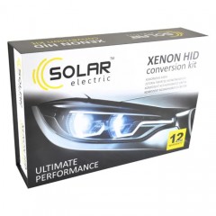 Комплект фар SOLAR H4, 4300K, 85V, 35W, P43t-38 KET, 2 шт., 4443