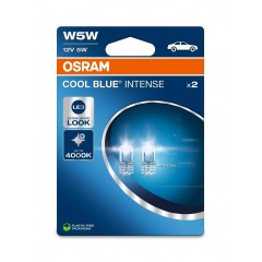 Лампа W5W OSRAM 12V 5W W2.1X9.5D COOL BLUE НАСТУПНЕ ПОКОЛІННЯ 2825CBN-2BL