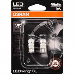 Лампа W5W 12V 1W W2.1X9.5D OSRAM LEDrivin SL 2825DWP-2BL