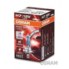 Лампа H7 12V 55W PX26D Night Breaker Laser +150% OSRAM 64210NL-FS