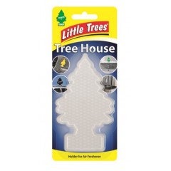 Тримач ароматизатора для салону авто Little Trees Tree House ялинка прозорий (9955)