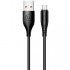 USB кабель Micro USB 100cm Usams U Turn /black/ US-SJ098 19340