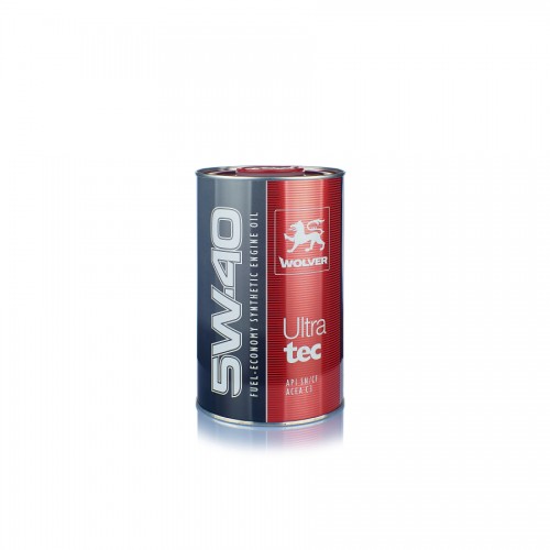 Олива моторна WOLVER ULTRATEC SAE 5W-40  каністра 1л жерсть
