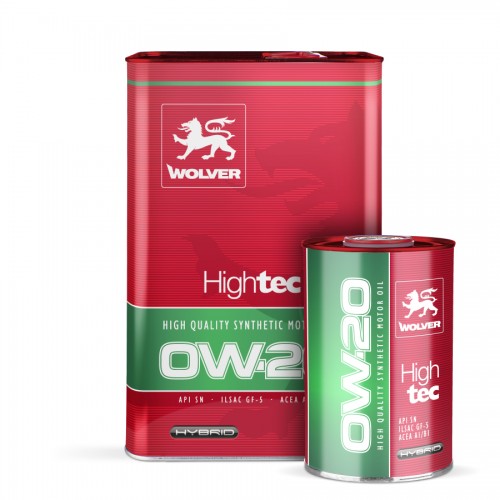 Олива моторна WOLVER HIGHTEC SAE 0W-20   каністра 4л жерсть