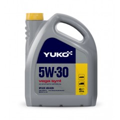 Олива моторна YUKO VEGA SYNT 5W-30 API SL/CF каністра 4л ПЕ