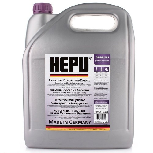 Антифриз Hepu Antifreeze Фіолетовий G13 5л. P999-G13-005