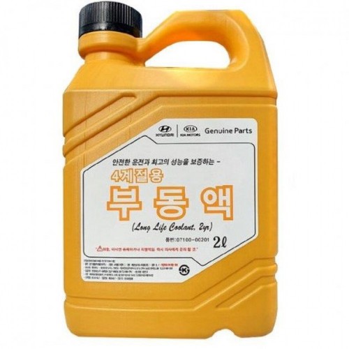 Антифриз Mobis Long Life Coolant (RED) 2л. 710000201